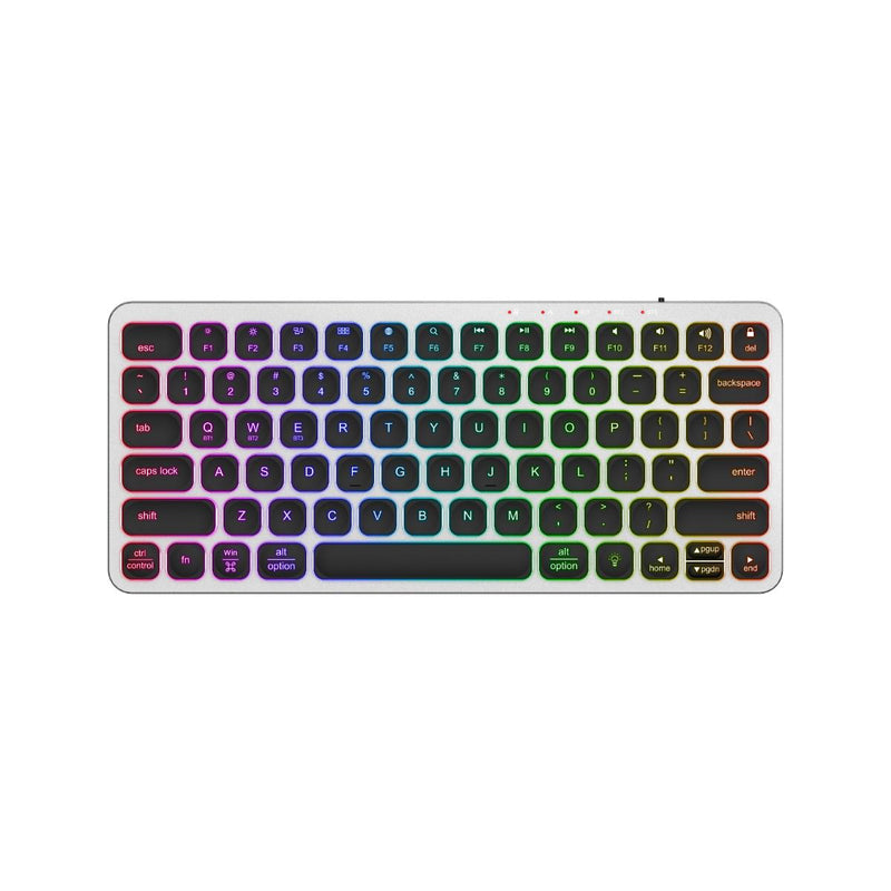 Dreilex Aluminium 360 PRO Wireless Keyboard – Bluetooth, USB-C, RGB, Scissor Keys