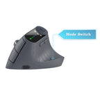 Dreilex PRO 360 Ergonomische Verticale Draadloze Muis – Tri-Mode, Oplaadbaar