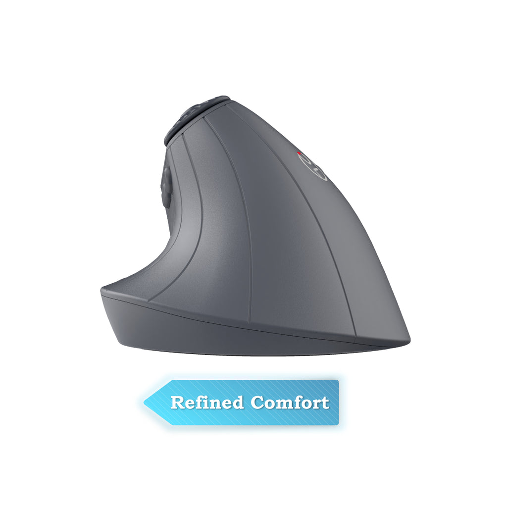 Dreilex PRO 360 Ergonomische Verticale Draadloze Muis – Tri-Mode, Oplaadbaar