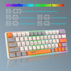 RGB lighting modes and brightness adjustment on V500 mechanical keyboard